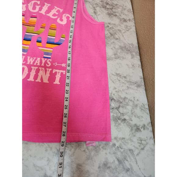 Comfort Colors Texas A&M Aggies Women's Pink Cotton On Point Tank Top Size Large - Picture 5 of 5